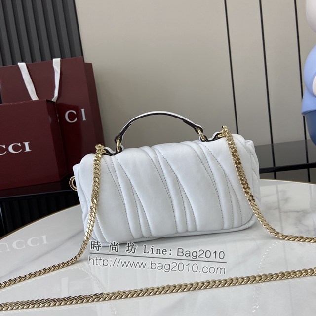 Gucci專櫃古馳最新款Milano系列迷你肩背包女士手提包 jh2393型號：806017